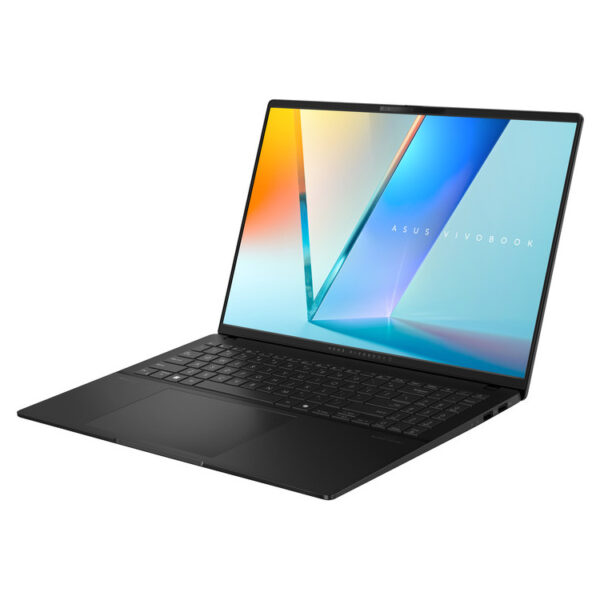 ASUS Laptop Vivobook S 16 OLED M5606WA-OLED-MX022X 16'' 3.2K  (3200 x 2000) OLED 120Hz/Ryzen AI 9 HX 370/32GB/1TB SSD NVMe PCIe 4.0/Win 11 Pro/2Y/Neutral Black