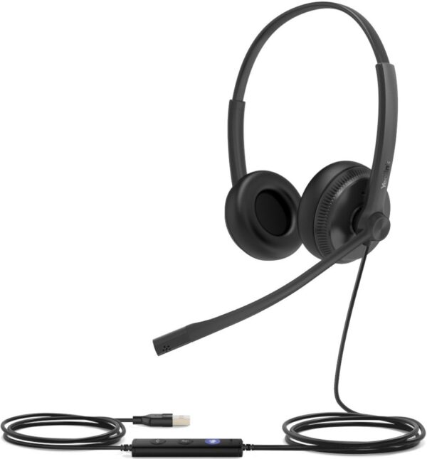 YEALINK HEADSET UH34 DUAL TEAMS USB