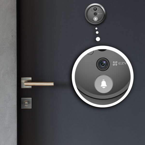 EZVIZ Doorbell HP4 Peephole, FHD