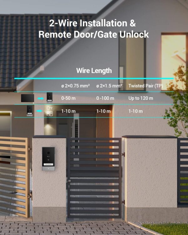 EZVIZ Video Doorphone HP7 2K RFID Outdoor