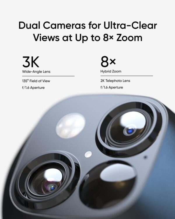 ANKER Eufy Solar Security Camera S340 Solo Outdoor