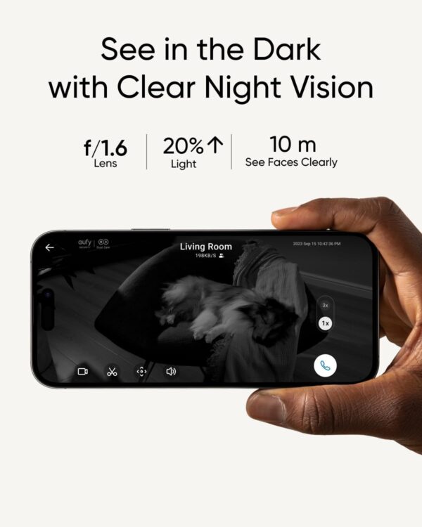 ANKER Eufy Securty Camera S350 Pan Tilt 4k Indoor