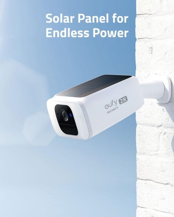 ANKER Wi-Fi Battery Camera Spotlight Cam Solar 2K Outdoor