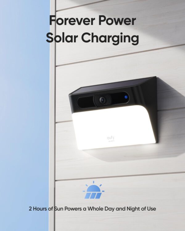 ANKER Eufy Solar Wall Light Cam S120 2K Outdoor