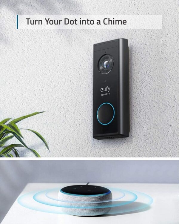 ANKER Eufy Wireless Battery Doorbell 2K Kit with Homebase