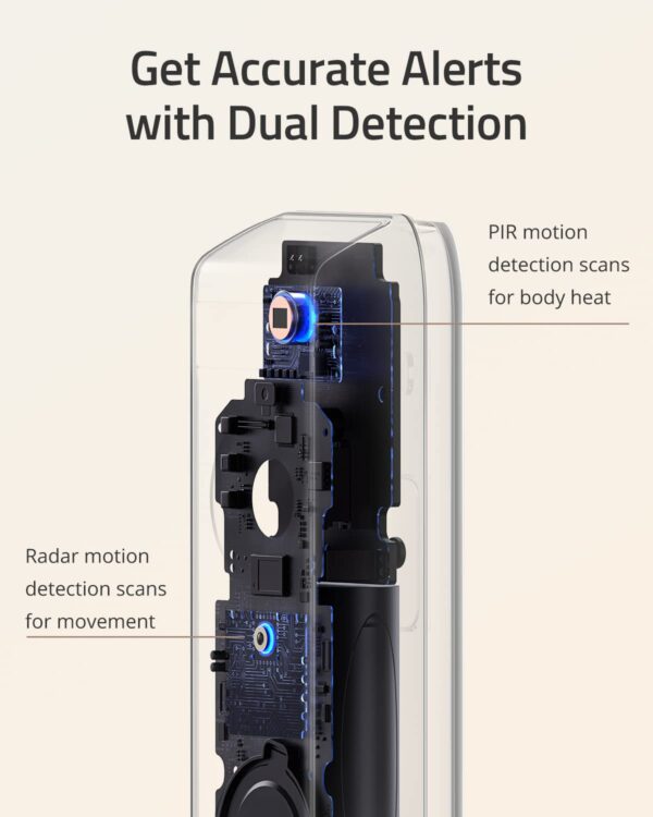 ANKER Eufy Wireless Battery Doorbell Dual Lens 2K Add On