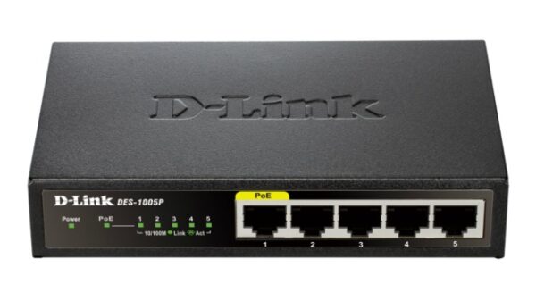 DLINK DES-1005P 5-PORTS 10/100 ONE POE