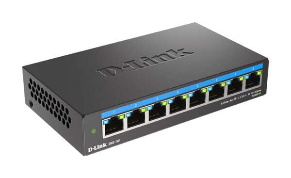 D-LINK Switch DMS-108 8-Port 2.5G Multi-Gigabit Desktop