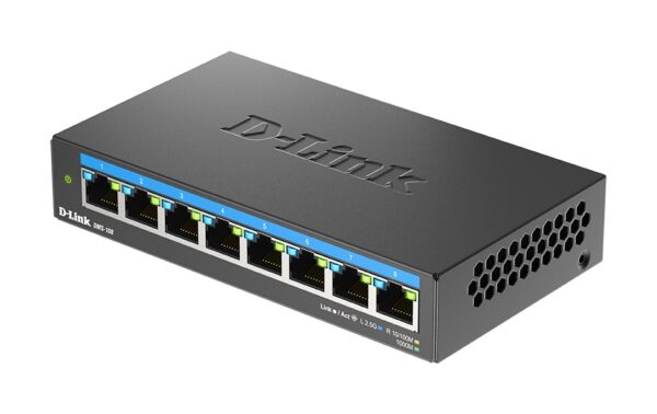 D-LINK Switch DMS-108 8-Port 2.5G Multi-Gigabit Desktop