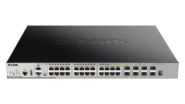 D-LINK DGS-3630-28PC/SI 20 PORT GE POE 370W  L3
