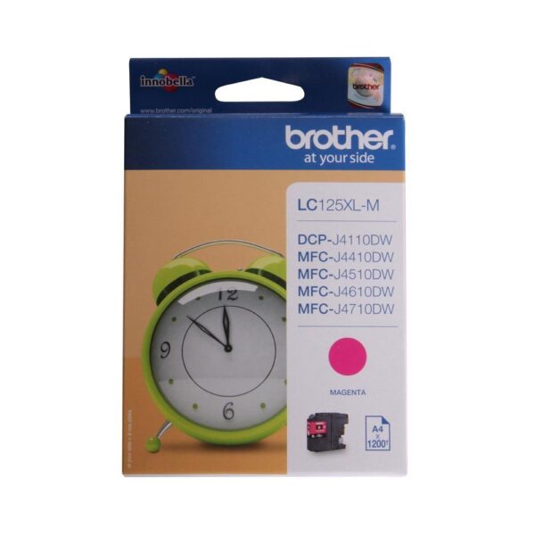 Ink Brother LC-125XLM Magenta - 1.2k