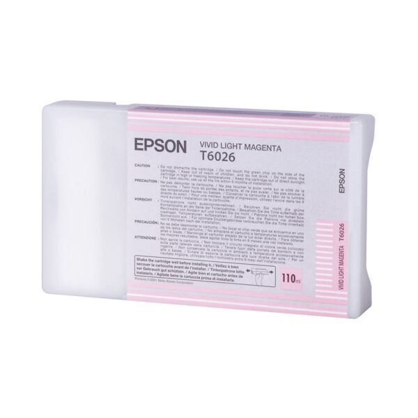 Ink Epson T602600 C13T602600 Light Magenta - 110ml