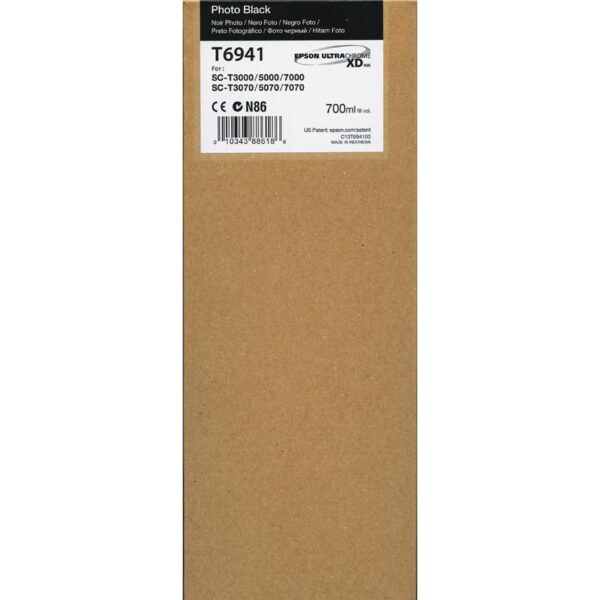 Ink Epson T694100 Photo Black UltraChrome with pigment ink XD (700ml)