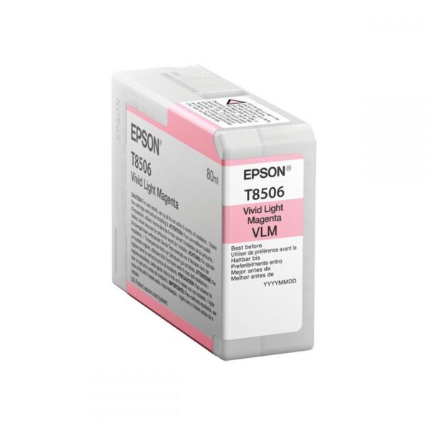 Ink Epson T8506 C13T850600 Light Magenta - 80ml