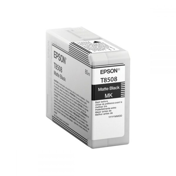 Ink Epson T8508 C13T850800 Matte Black - 80ml