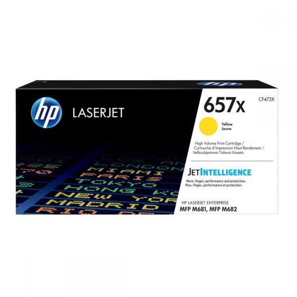 Toner LaserJet HP 657Χ Yellow ( 23K )