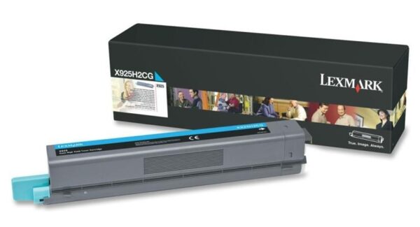 Toner Laser Lexmark X925H2CG Cyan High Yield 7.5K Pgs