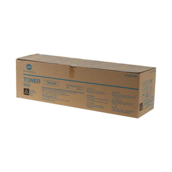 Konica Minolta TN-616K Black Toner - A1U9150