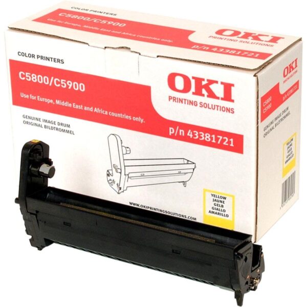 Drum Laser Oki 43381721 Yellow