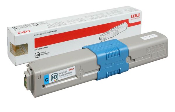 Toner Laser Oki 44469706 Cyan 2K Pgs