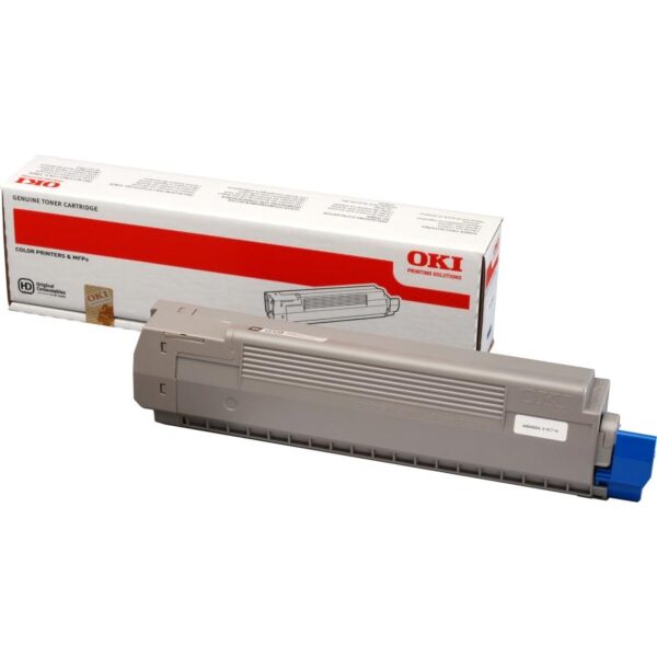 Toner Laser Oki 44643004 Black - 7K Pgs