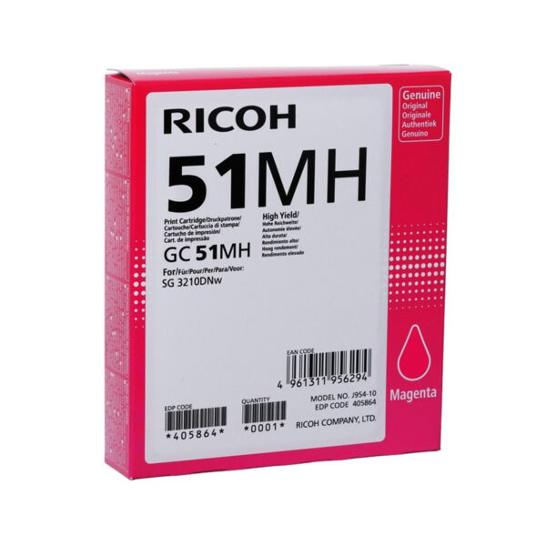 Toner Ricoh GC51MH Magenta  2.5k
