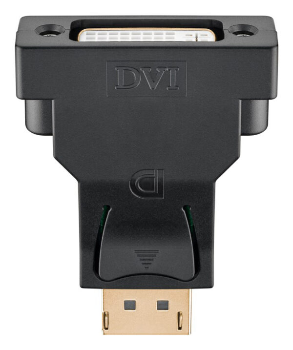 GOOBAY αντάπτορας DisplayPort σε DVI-D 1.1 51720, gold-plated, μαύρος