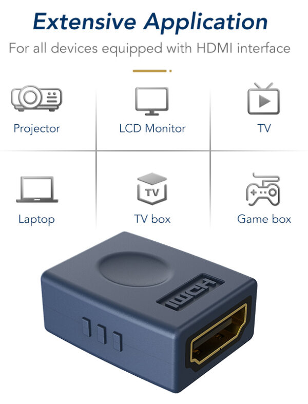 CABLETIME αντάπτορας HDMI HA01, 4K/60Hz, μπλε