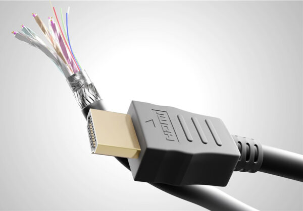 GOOBAY καλώδιο HDMI 2.0 60627, Ethernet, 4K/60Hz, 10.2 Gbps, 15m, μαύρο