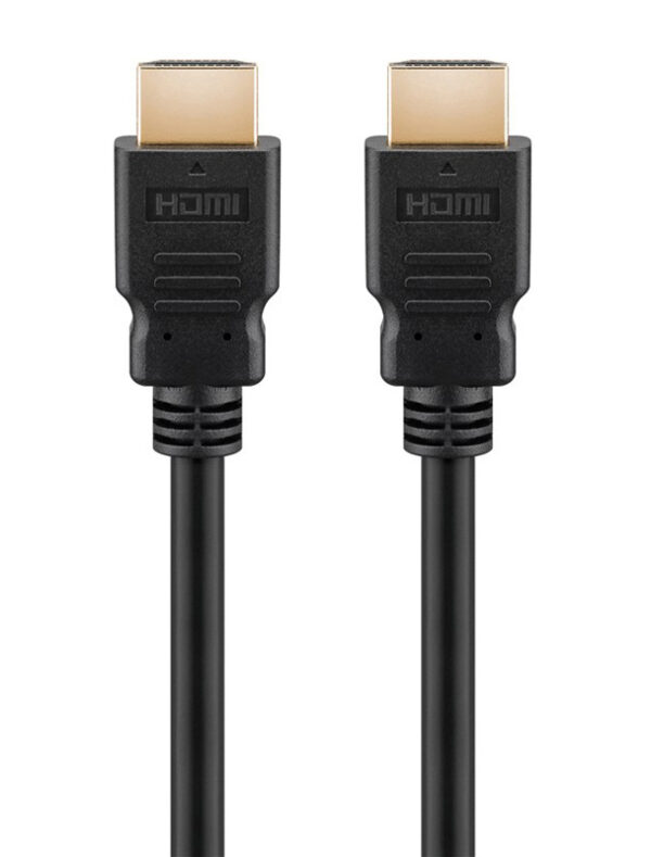 GOOBAY καλώδιο HDMI 2.0 60627, Ethernet, 4K/60Hz, 10.2 Gbps, 15m, μαύρο