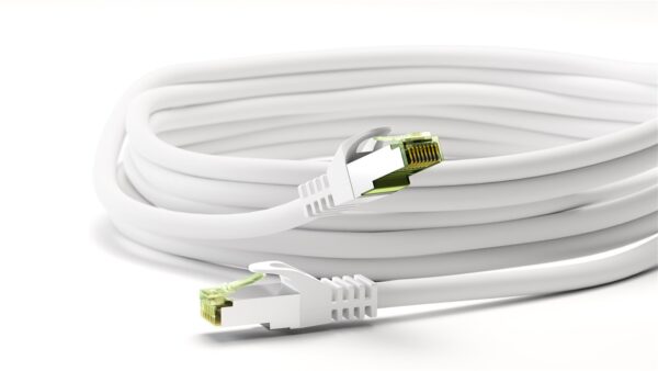 GOOBAY καλώδιο δικτύου 61109, CAT 8.1 S/FTP, copper, LSZH, 10m, λευκό
