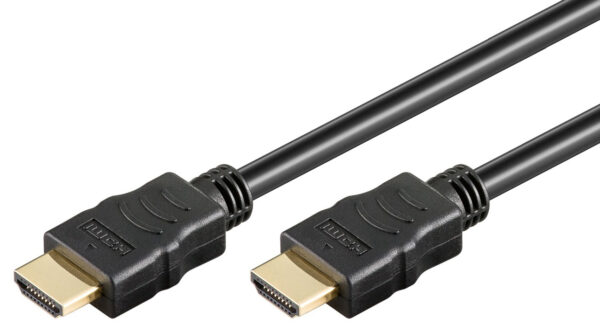 GOOBAY καλώδιο HDMI 2.0 61163, Ethernet, 4K/60Hz, 10.2 Gbps, 10m, μαύρο