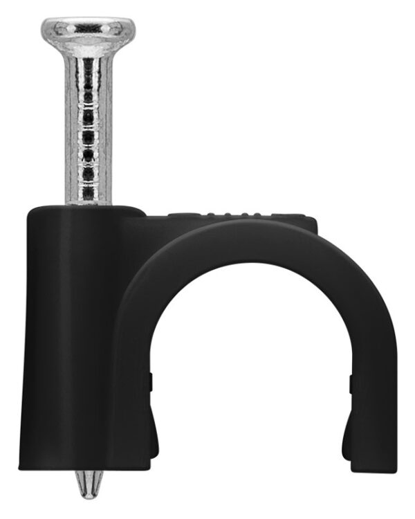 GOOBAY ρόκα στήριξης καλωδίων 64681, 8mm, μαύρο, 100τμχ