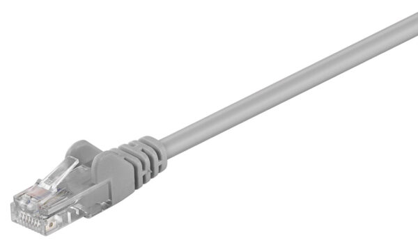 GΟOBAY καλώδιο δικτύου 68377, CAT 5e U/UTP, CCA, PVC, 5m, γκρι