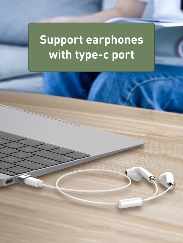 LDNIO αντάπτορας USB σε USB-C LC150, αρσενικό σε θηλυκό, γκρι