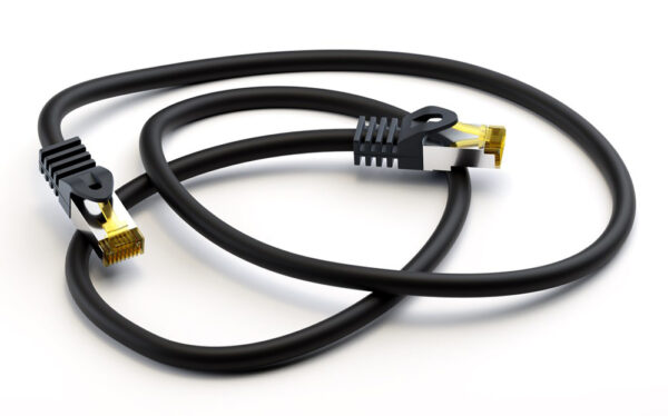 GOOBAY καλώδιο δικτύου 91590, CAT 7 S/FTP, 500 MHz, CU, 1m, μαύρο