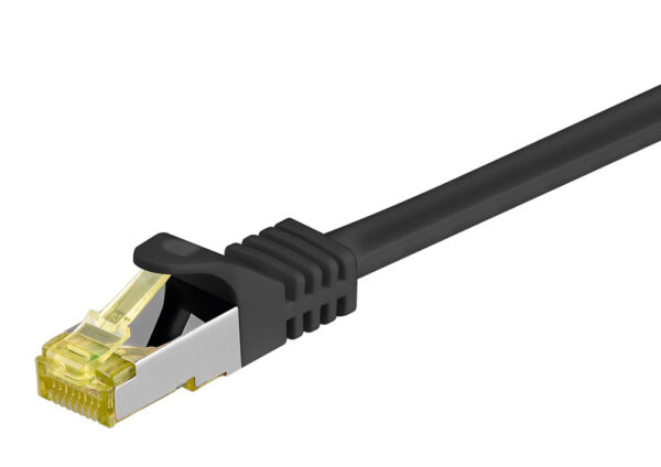 GOOBAY καλώδιο δικτύου 91599, CAT 7 S/FTP, 500 MHz, CU, 1.5m, μαύρο
