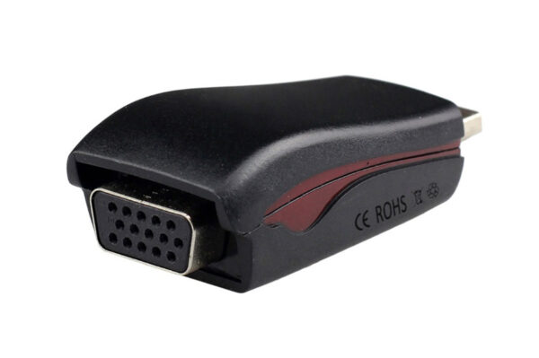 POWERTECH αντάπτορας HDMI 19pin σε VGA CAB-H076, audio jack, USB power