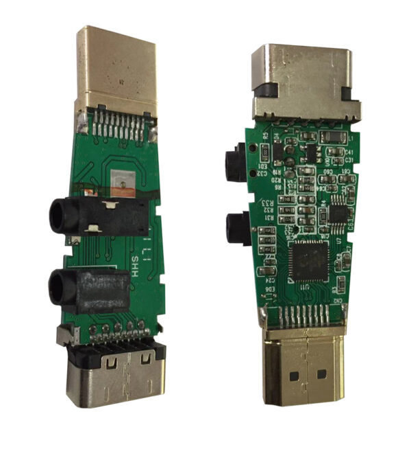 POWERTECH αντάπτορας HDMI 19pin σε VGA CAB-H076, audio jack, USB power