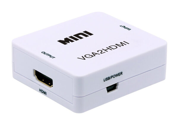 POWERTECH Video Converter VGA & 3.5mm Audio σε HDMI CAB-H107, Full HD
