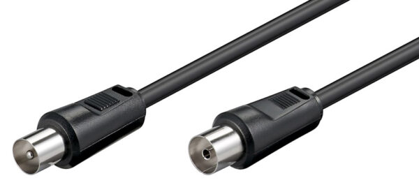 POWERTECH καλώδιο κεραίας CAB-V005, αρσενικό σε θηλυκό, 3m, μαύρο