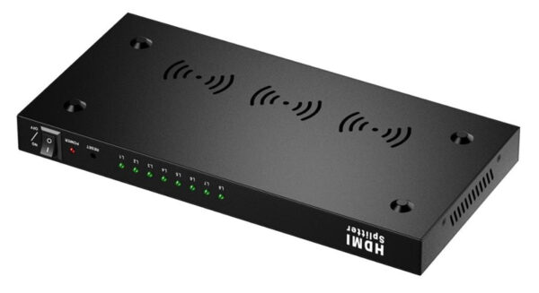 POWERTECH HDMI splitter PTH-049, 8 σε 1, 4K, μαύρο