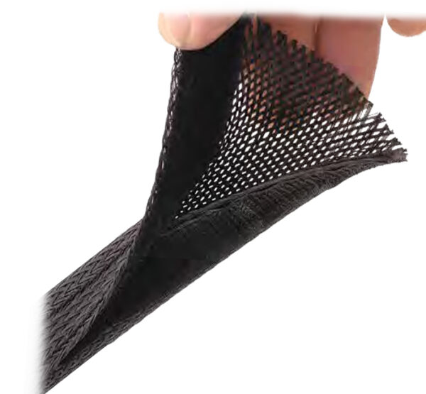 POWERTECH Δεματικό Καλωδίων τύπου Flex Wrap, 1.8m, Black