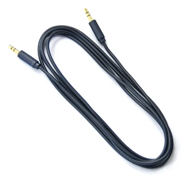 CABLETIME καλώδιο ήχου 3.5mm CT-AV301-H11G, gold plated, 1m, μπλε
