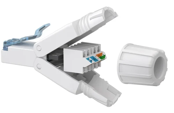 GOOBAY βύσμα RJ45 65941, CAT 6A UTP, tool-free, λευκό