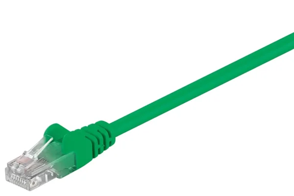 GΟOBAY καλώδιο δικτύου 68338, CAT 5e U/UTP, CCA, PVC, 0.5m, πράσινο