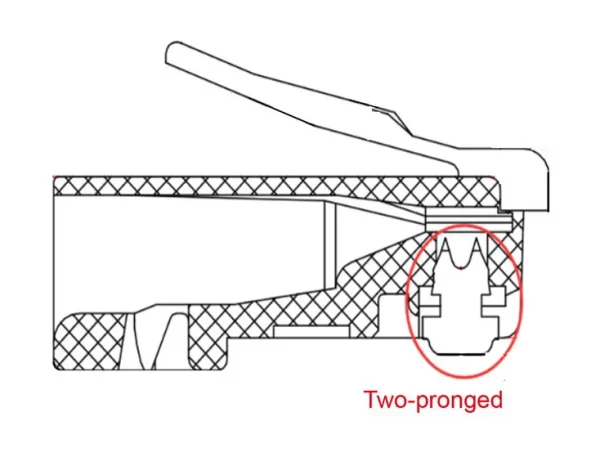 GOOBAY βύσμα RJ45 72500, CAT 5e UTP, διάφανο, 10τμχ