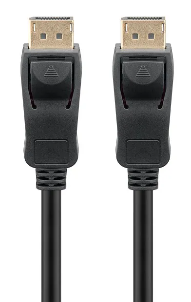 GOOBAY καλώδιο DisplayPort 74744, 8K/120Hz, 40 Gbps, 2m, μαύρο