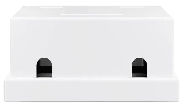 GOOBAY Keystone κυτίο 79366 για 2 θύρες δικτύου, 61.42mm, λευκό