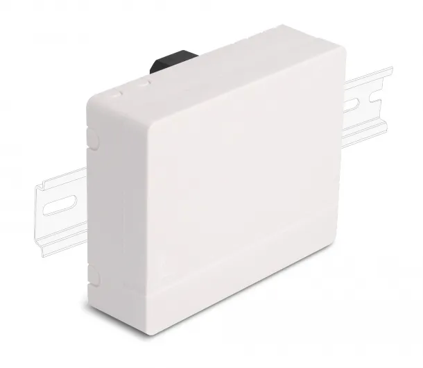 DELOCK κυτίο σύνδεσης οπτικών ινών 87141, ράγας, 4x SC Simplex/LC Dublex